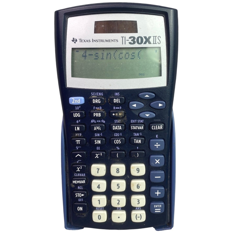 Texas Instruments TI30X IIS Scientific Calculator‎ Blue